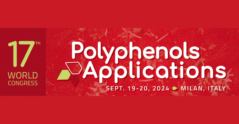 Congrès Polyphénol 2024 Bannière